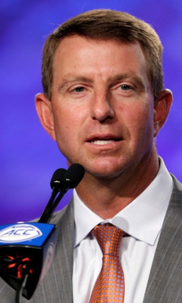 Clemson's Swinney not worried about replacing missing pieces
